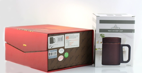 Подлинный винтианский офис офис Zisha Cup I24pl Подарки Purple Sand Inner Allued Cup Caps Специальное предложение бесплатная доставка