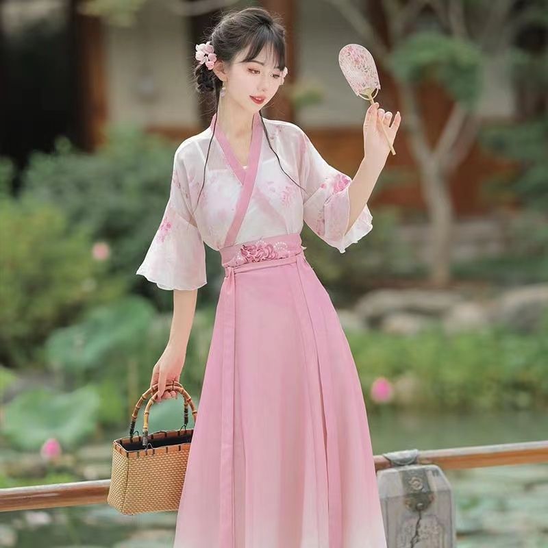 秦汉制汉服女新中式改良古装汉服
