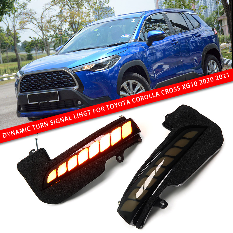 适用于丰田 COROLLA CROSS 流水灯 方向灯 转向灯 CC专用 直上