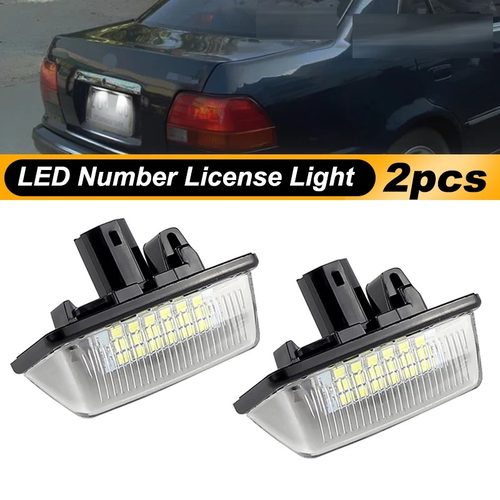 适用埃尔法牌照灯ALPHARD VELLFIRE 10 20 30系LED车牌灯总成门灯