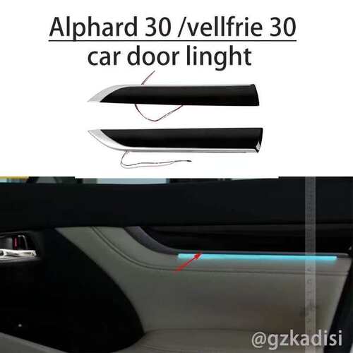 适用于埃尔法ALPHARD VELLFIRE 30系LED气氛灯 内门腕拉手 氛围灯