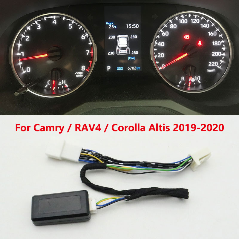 corolla cross altis arius rav4 camry儀表整合胎壓顯示免設定