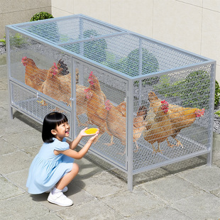 鸡笼子室内外家用大号养鸡笼农村鸡舍鸡窝鸡房子鸡棚铁丝网鸭子笼