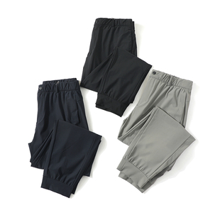 多口袋束口休闲裤 韩单ECO高尔夫系列 高弹冰丝冷感科技春夏男工装