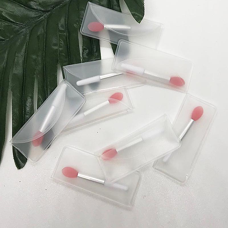 3个装 硅胶唇刷唇膜刷小号迷你便携软头口红刷化妆刷初学者