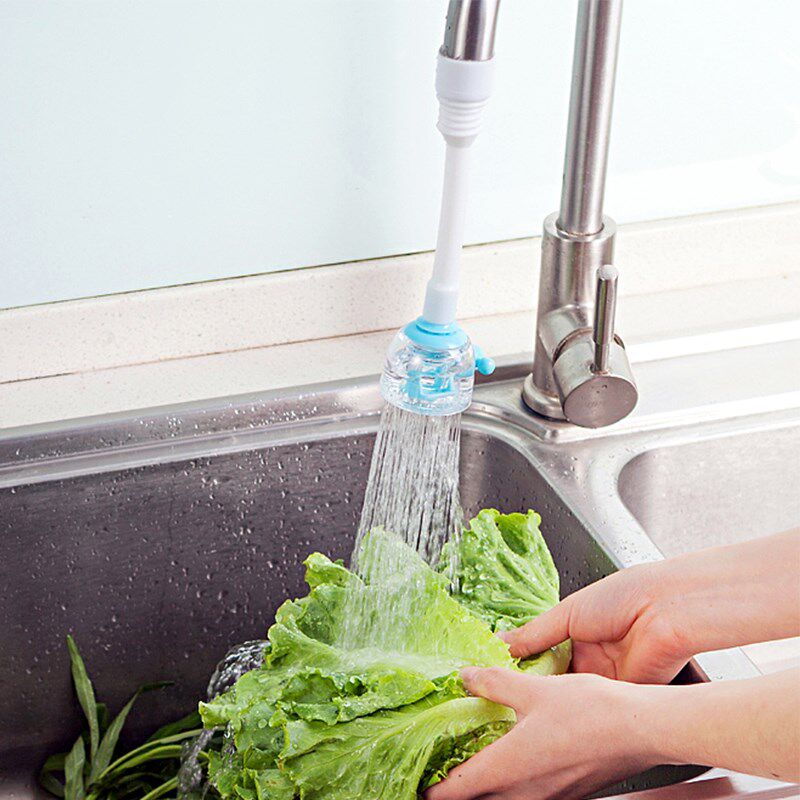 带调节阀门水龙头节水器防溅花洒延伸器厨房喷雾过滤器家用省水器