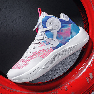 音速9樱花粉篮球鞋韦德之道8全城闪击6驭帅实战儿童实战球鞋幻影3