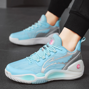 闪击9td篮球鞋男款水泥地克星防滑耐磨球鞋学生儿童减震运动鞋