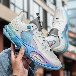 全城11篮球鞋男款棉花糖玫瑰粉韦德之道实战球鞋中大童防滑运动鞋