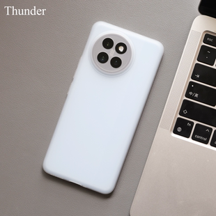 Thunder 适用于小米civi4Pro手机壳磨砂硅胶防摔镜头全包简约TPU软壳透明透白civi4新款新品Pro
