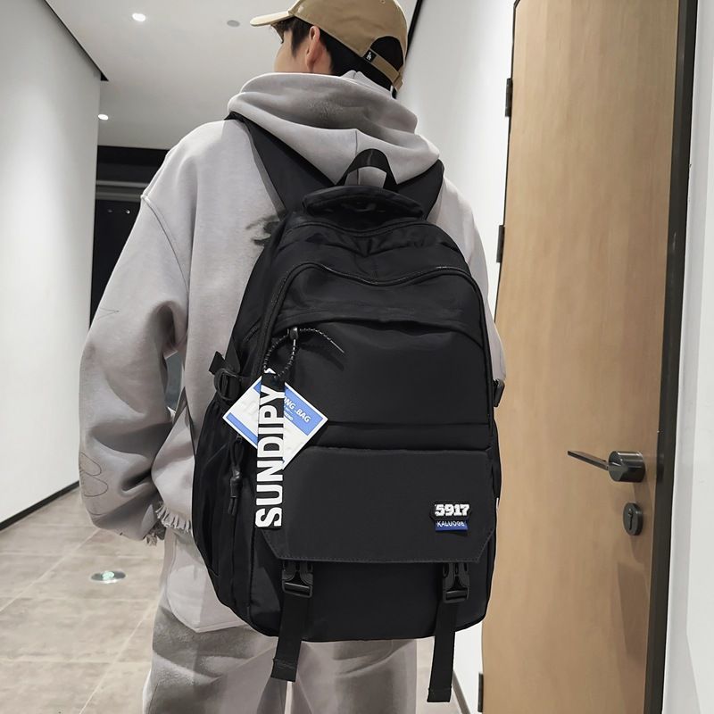 书包女生潮牌高中生大容量背包工