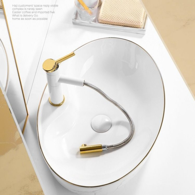 台上盆陶瓷洗手盆家用洗脸盆单盆