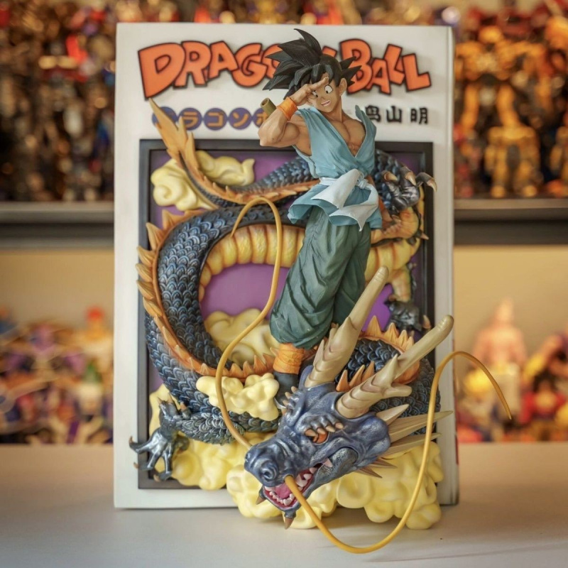 七龙珠漫画扉页地台棍子悟空动漫