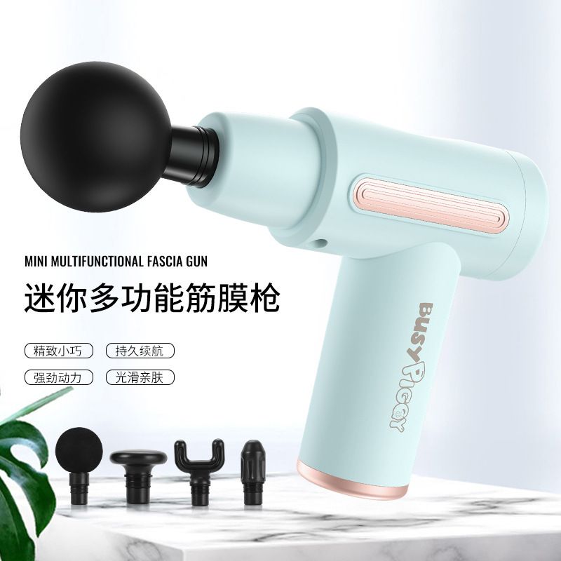 美国比赛小猪筋膜枪家用便携式充