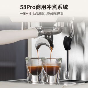 半自动家用咖啡机泵压式 格米莱CRM3609意式 小型浓缩咖啡机