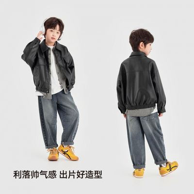 多多家男童休闲夹克衫春秋款时尚