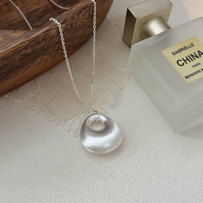 韩国韩版持恒S925纯银银墩墩拉丝