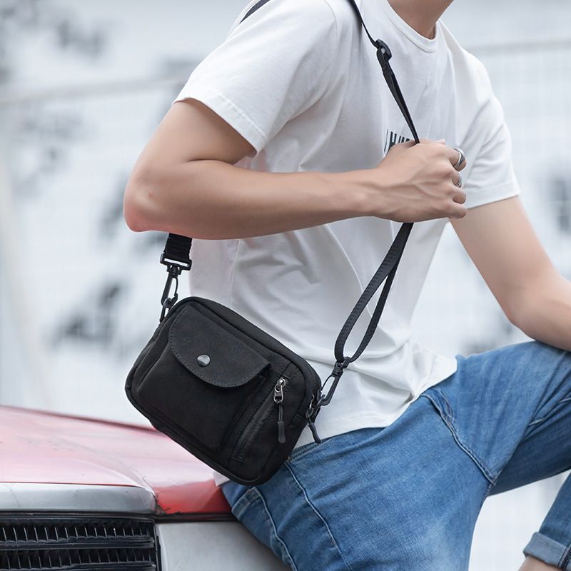 斜挎包男生ins潮小包迷你港风韩