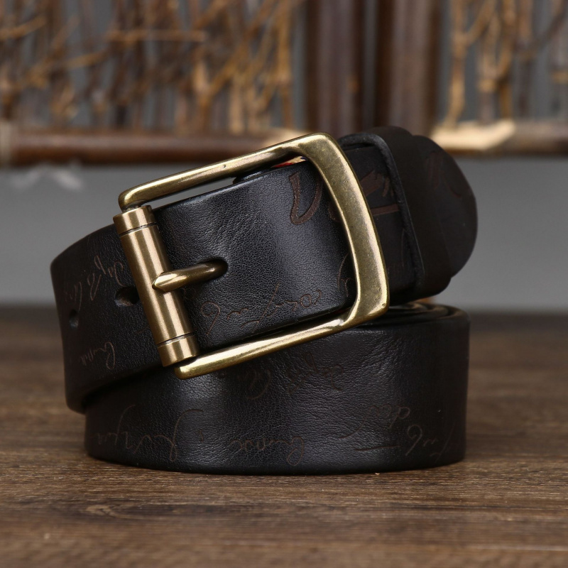 3.8CM复古做旧激光雕刻意大利植