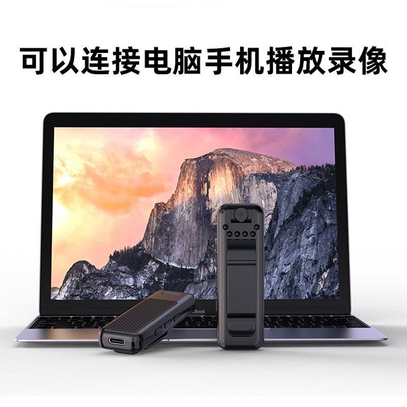 亚马逊爆款高清红外夜视机录像背夹式执法记录仪录音笔