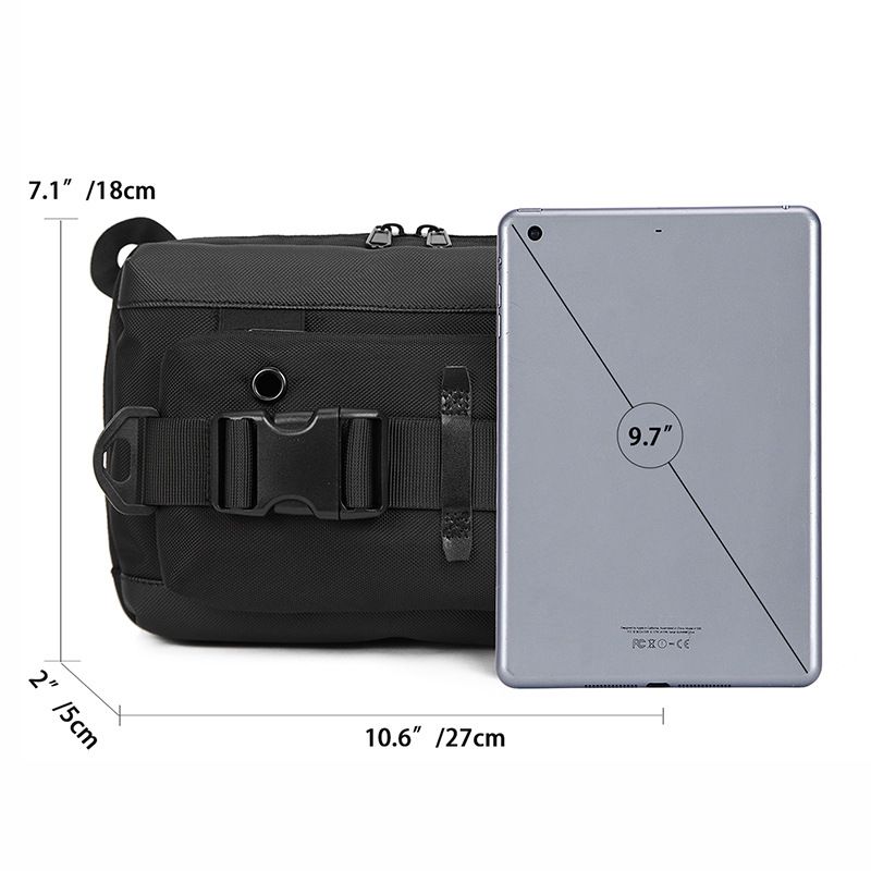 2024新款机能斜挎包多功能多用男