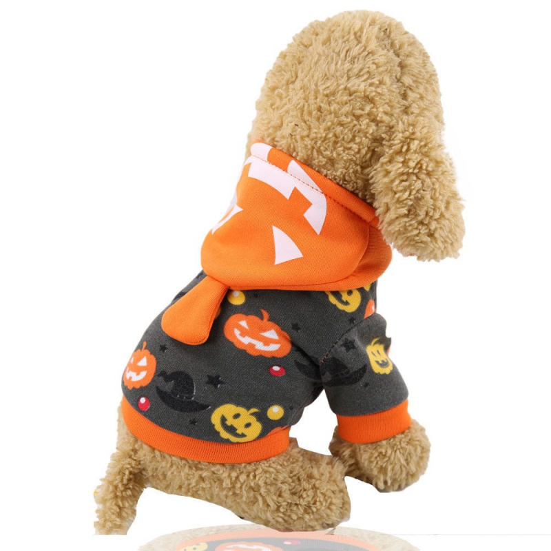 南瓜灯猫变身装搞怪万圣节圣诞节狗狗猫咪宠物衣服狗用品秋冬新
