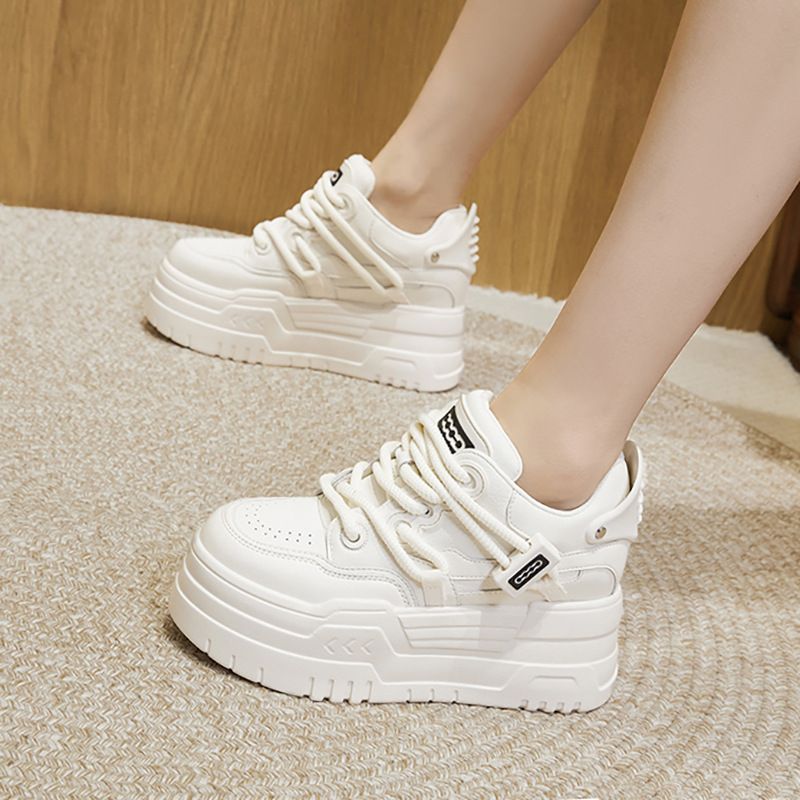厚底小白鞋女2025春季新款休闲运