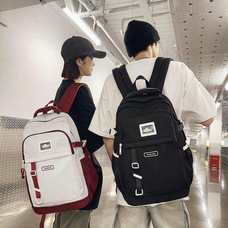 时尚休闲商务旅行双肩包电脑包男