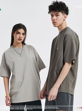 ARTIE男装|潮牌男装高品质重磅310g洗水男短袖t恤宽松潮男女短袖T