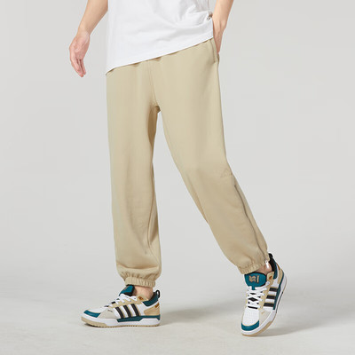 正品阿迪达斯COMFORT BOTTOM男子简约休闲运动长裤IK3467
