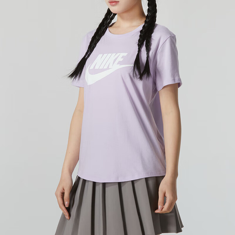 正品耐克AS W NSW CLUB SS TEE ICN FTRA女子纯棉T恤DX7907-545