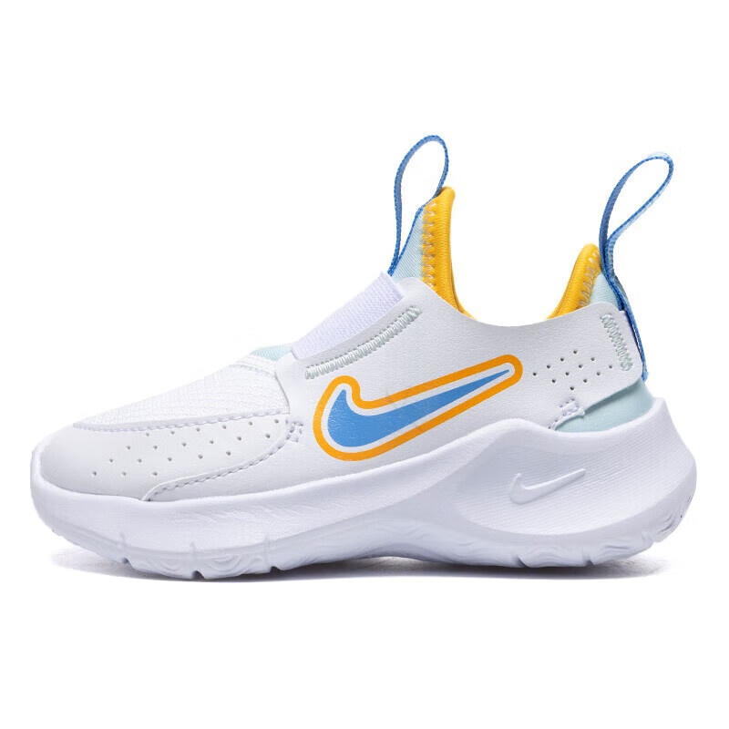 正品耐克FLEX RUNNER 3大童一脚蹬网面运动休闲跑鞋HJ3496-141