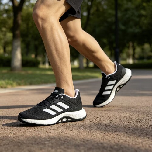 【有瑕疵】正品阿迪达斯PureBOOST Q2男子缓震运动跑步鞋GX4705