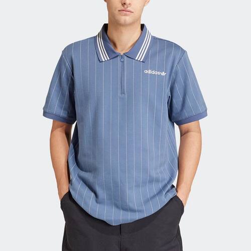 正品阿迪达斯ZIP POLO男子运动休闲舒适POLO衫IR9394