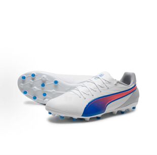 正品彪马PUMA KING MATCH MG胶质短钉男人造草坪足球鞋107878-02