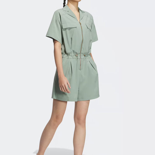 正品阿迪达斯FOT JUMPSUIT女子运动休闲短袖连体衣HY2843