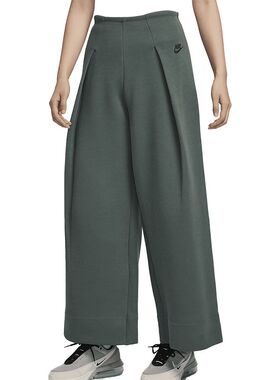 正品耐克NSW TCH FLC HR PLT PANT W女子运动针织长裤FV8053-338