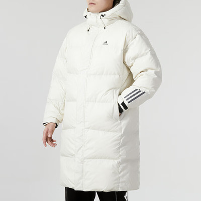 正品阿迪达斯 DY GOOSE LG JKT男子户外保暖舒适运动羽绒服IL8927