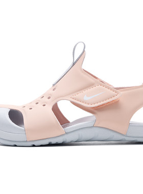 正品耐克SUNRAY PROTECT 2 (PS)儿童休闲百搭包头凉鞋943826-801