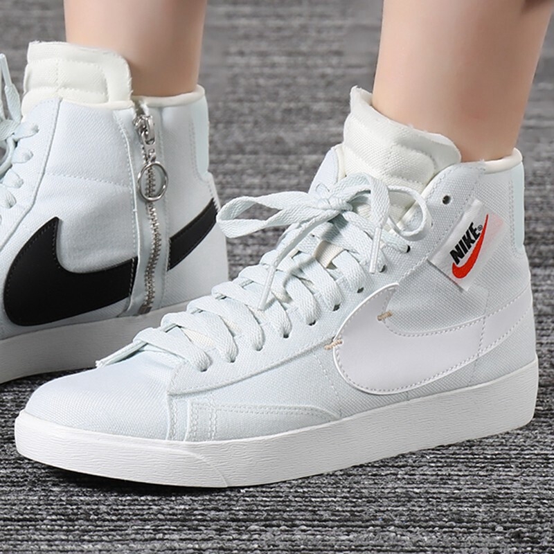 正品耐克W BLAZER MID REBEL女子休闲高帮运动板鞋BQ4022-400