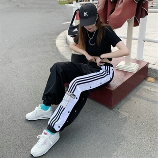 正品阿迪达斯Adibreak Pant三叶草女子运动梭织长裤GJ6580