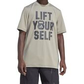 阿迪达斯M T男子户外舒适运动透气短袖 T恤JF6329 LIFT 正品