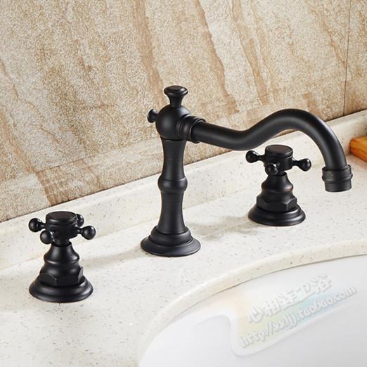 冠爵卫浴冷热水艺术分体面盆龙头