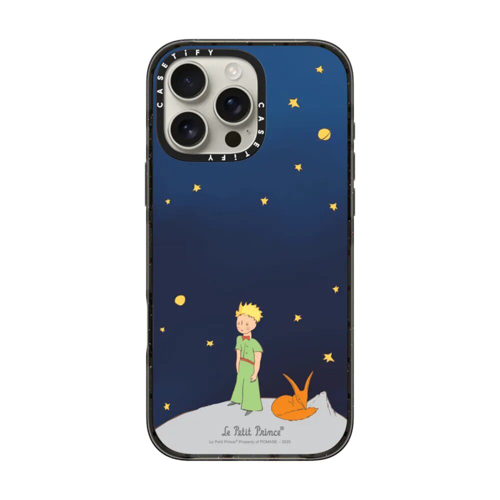 现货CASETiFY联名小王子Le Petit Prince狐狸定制手机壳可写字适用苹果iPhone16Pro/Max/15/14/13/12Plus潮牌