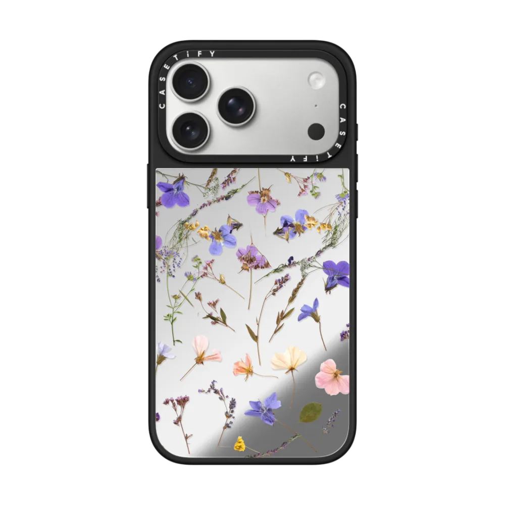 紫罗兰压花CASETiFY苹果17手机壳