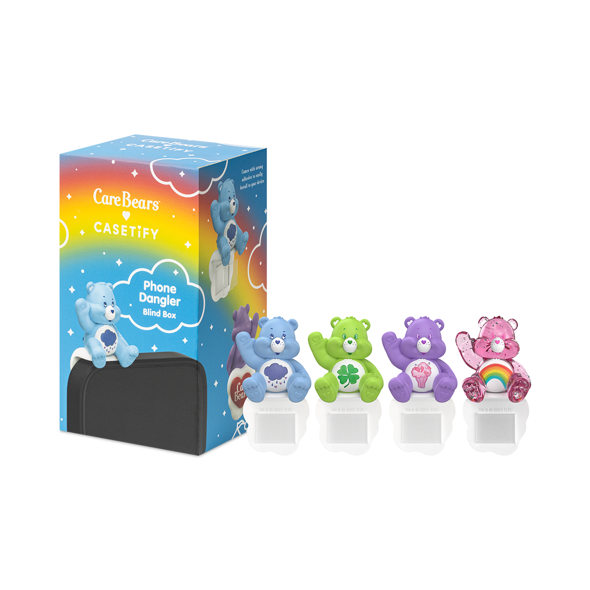 CASETiFY联名Care Bears爱心熊手机挂链串珠腕绳带吊饰品潮牌百搭