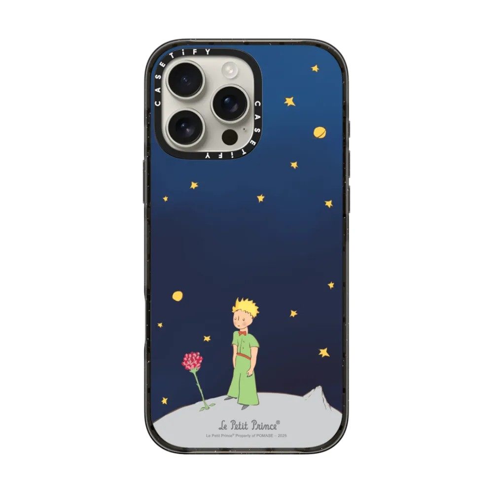 现货CASETiFY联名小王子Le Petit Prince玫瑰定制手机壳可写字适用苹果iPhone16Pro/Max/15/14/13/12Plus潮牌