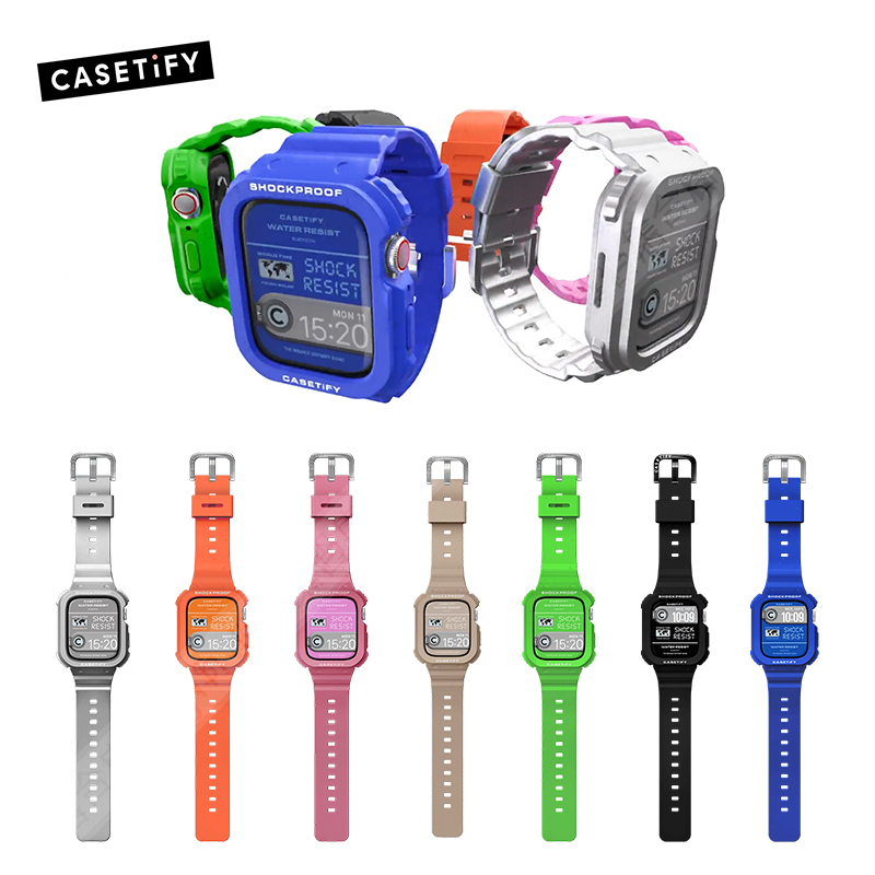 CASETiFY一体式手表腕带适用于苹果Apple Watch潮流S10/9 38-49mm