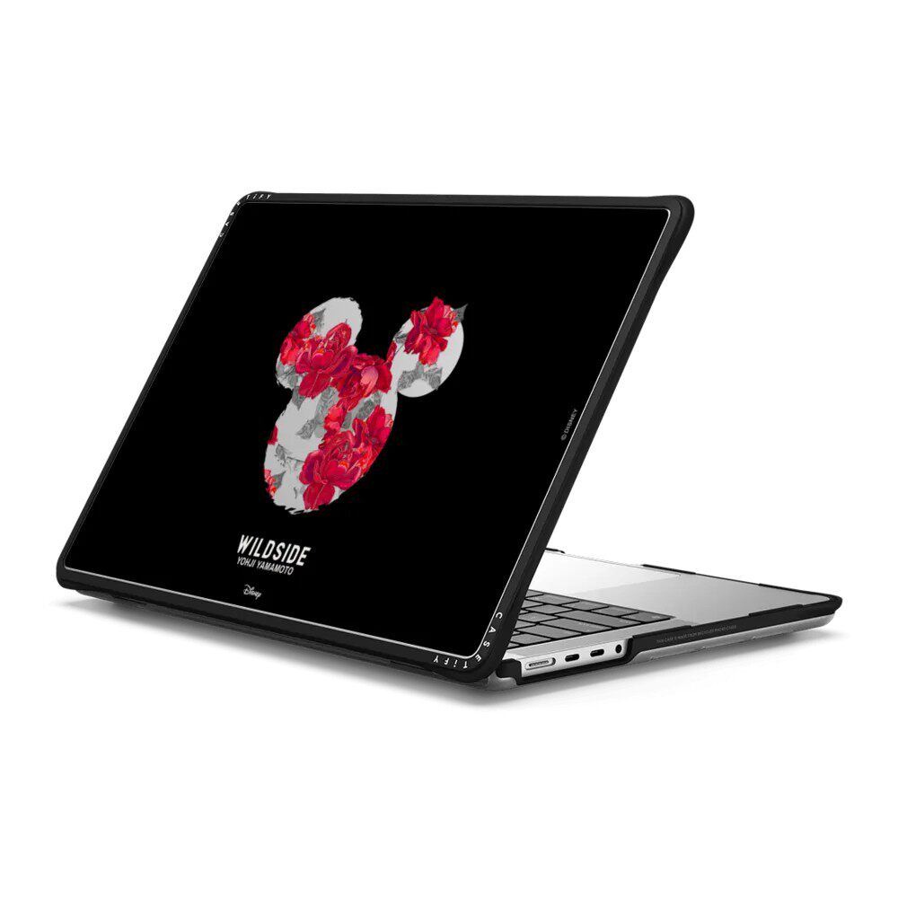 WILDSIDE迪士尼特别版CASETiFY米奇和玫瑰电脑笔记本保护套适用苹果MacBook Pro16/14/13寸Air13壳15寸M1/2-5
