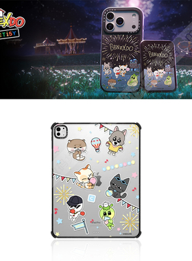 CASETiFY联名BBNEXDO贴纸平板电脑保护套适用苹果iPad10.9Pro13/12.9/11寸Air4/5代M2/3/4壳mini6卡通时尚潮